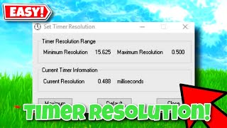 How To Use Timer Resolution The Right Way Fix Input Delay Updated 2024 FIX [upl. by Nahgaem979]