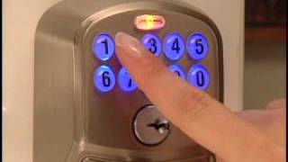 How To Program Your Schlage FE595 Keypad Entry Lock [upl. by Shantee]