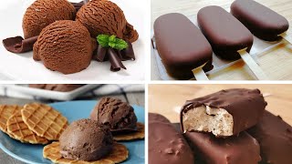 Satisfying Relaxing Video🍧🍦🍫🥮Easy Chocolate Desserts Anyone Can MakeAsmrTiktok [upl. by Annovy]