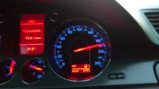 Passat b6 19 TDI 105ps 0 200 full speed [upl. by Enylcaj548]