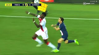 Benoit Badiashile TOOK On Messis PSG [upl. by Clerk]