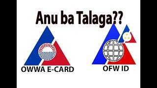 OFW ID or OWWA ecard [upl. by Kowatch837]