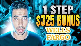 325 FOR 1 DEPOSIT Wells Fargo 325 Checking Bonus Review  Bank Bonus Reviews [upl. by Kistner]