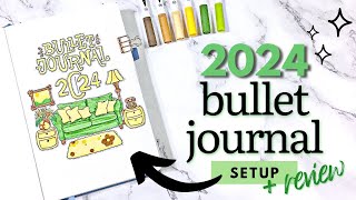 2024 Bullet Journal Setup  Vivid Scribbles Notebook Review [upl. by Aiouqahs50]