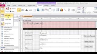 Hindi Microsoft Access pt 5 Form Create Tab Navigation form Calculate fields [upl. by Katuscha]