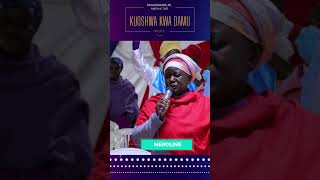 KUOSHWA KWA DAMU BY MEROLINE  Clip gospelmusic christianmusic prayerpalacechurchrwanda [upl. by Kyriako]