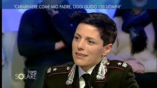 Anna Patrono quotCarabiniere come mio padre oggi guido 150 uominiquot [upl. by Leopold985]