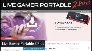 AVerMedia LIVE Gamer Portable 2 PLUS GC513  firmware update  1153 [upl. by Ellehcear]