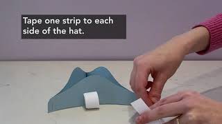 Make a Paper Tricorn Hat [upl. by Zebaj]