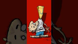 Plank  Tablón 🪵 Ed Edd n Eddy digitalart creepy weird lowbrow disturbing [upl. by Marguerita]