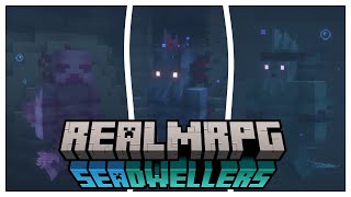 NEW Underwater VILLAGERS and VILLAGES Realm RPG Sea Dwellers [upl. by Itnaihc]