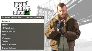 TrainerЧиты для GTA 4 Online GTA Connected [upl. by Aihsekel]