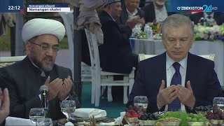 Prezident Shavkat Mirziyoyev Namangan viloyatiga tashrif buyurdi [upl. by Oisinoid464]