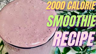 2000 Calorie Shake 976g Of Protein [upl. by O'Meara466]