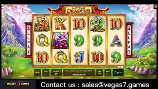 Little Dragons  Vegas7Games  SlotGame [upl. by Ecnarretal756]