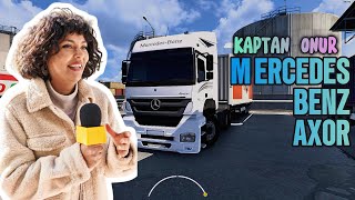 promods mercedes benz axor ile yollardayız oyun haber kesfet amdryzen geforce mercedes [upl. by Nerraf]