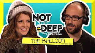 THE BALLOON CHALLENGE ft VSAUCE  Grace Helbig [upl. by Ahsienaj]