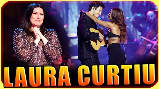 ANITTA e TIAGO IORC no GRAMMY LATINO 2023 Homenagem a LAURA PAUSINI [upl. by Bjorn]