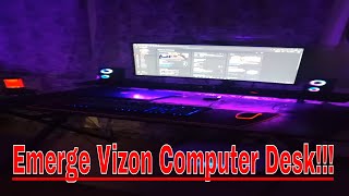 Emerge Vizon Gaming desk [upl. by Asiilanna175]