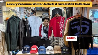 Kolkata Winter Market  Premium Winter Cloth  Kolkata Jackets amp Sweatshirt Market  ₹600 [upl. by Ahsenat]