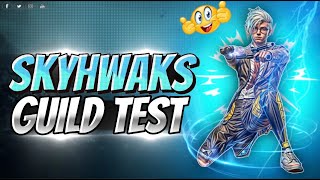 SKYHAWKS LIVE  SKYHAWKS GUILD TEST LIVE 🔥 [upl. by Elolcin341]