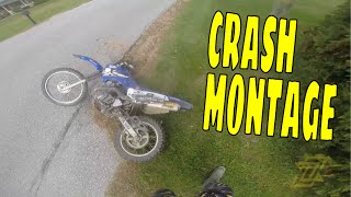 ZackGoes Dirt Bike Crash and Fails Compilation [upl. by Eelrahc]