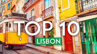 TOP 10 Things to do in LISBON  2023 Lisboa Travel Guide [upl. by Weld]