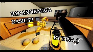 Paranormica basics  Roblox [upl. by Mcmath]