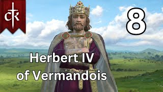 Herbert IV of Vermandois  Crusader Kings 3  Part 8 [upl. by Tugman372]