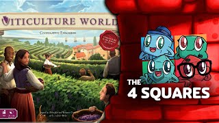 The 4 Squares Review  Viticulture World Cooperative Expansion [upl. by Cookie426]