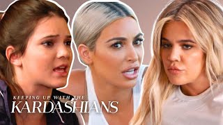 HUGE KardashianJenner Fights amp Shady Moments  KUWTK  E [upl. by Nodnerb]