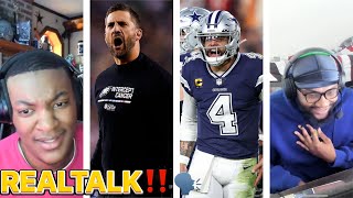 KingCapers amp Terrence Parsons Talk Dallas Cowboys NFL Playoffs Eagles Micah Parsons And More🍿 [upl. by Burbank]