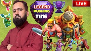 UNDISPUTED Clan War Start  Legend league Live Clash Of Clans [upl. by Granoff]