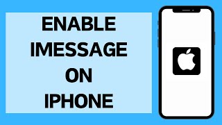 How To Enable iMessage On iPhone  Use iMessage On iPhone 2024 Full Tutorial [upl. by Garik]