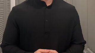 Full Review of the Coofandy Henley Linen Shirt [upl. by Mulloy]