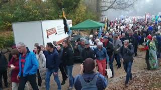 Aufzug Demo Reformation 20 Wittenberg 31102022 [upl. by Attehcram982]