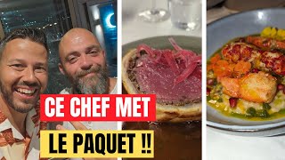 MENU INCROYABLE  Boeuf en croûte Risotto au homard à la plage de Cagnes sur Mer  VLOG 1465 [upl. by Llen5]