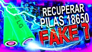 ⚠️¿SE PUEDE O NO🔋RECUPERAR BATERIAS de litio 18650🪫como revivir baterias de litio muertas [upl. by Ocirderf]