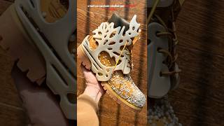 Top 3 Custom Timberland  style fashion timberland sneakers custom fyp trending boots shoes [upl. by Mashe]