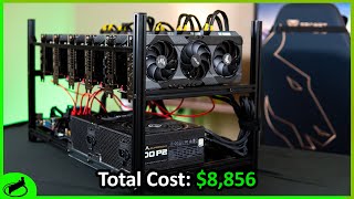 RTX 3080 Mining Rig Build  600 MHs and 1500 Watts [upl. by Arocat801]