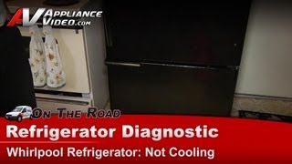 Whirlpool Refrigerator Repair  Not Cooling  Compressor [upl. by Darrel]