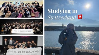 VLOG스위스 유학생 브이로그🇨🇭스위스로 떠나는 날BHMS크리스천 유학생루체른 [upl. by Idnyc]