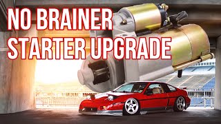 Bolt in Starter Upgrade For a Pontiac Fiero [upl. by Oriel]