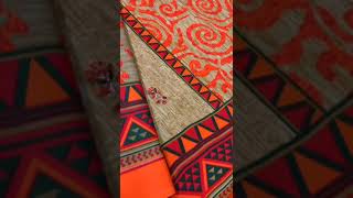 Linen Digital Print with Gala Embroidery 3Pcs  IBRAHIM Clothing Brand  fashion [upl. by Notnil]