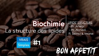 1 Biochimie  La structure des lipides par Anwar Baza [upl. by Yannodrahc]