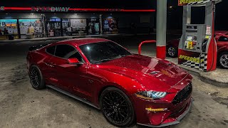 2AM CITY POV DRIVE LOUD MUSTANG GT [upl. by Yzmar237]