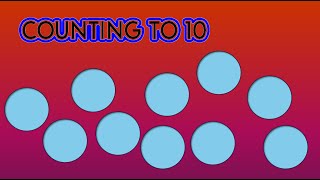 Counting to 10 CVI Friendly Video [upl. by Ricard779]