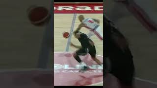 Blocked by James Kris basketball block lebronjames dunk poster [upl. by Tol]