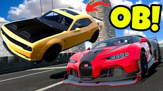 We Cut Up Through Traffic with EXPENSIVE Cars in BeamNG Drive Mod Multiplayer [upl. by Ibbed]