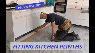 Kitchen fitting UK FITTING PLINTHS [upl. by Thormora]